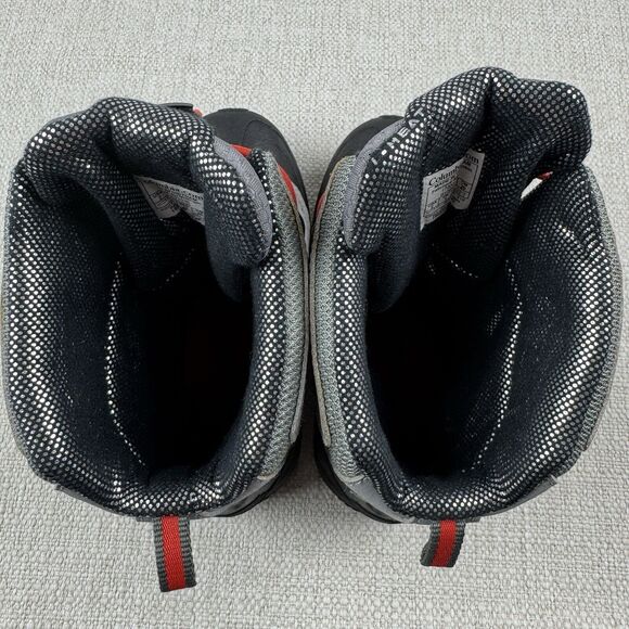 Columbia Bugaboot Youth Boy's Gray Omni Heat Winter Snow Boots BY5955-036 - Picture 10 of 13